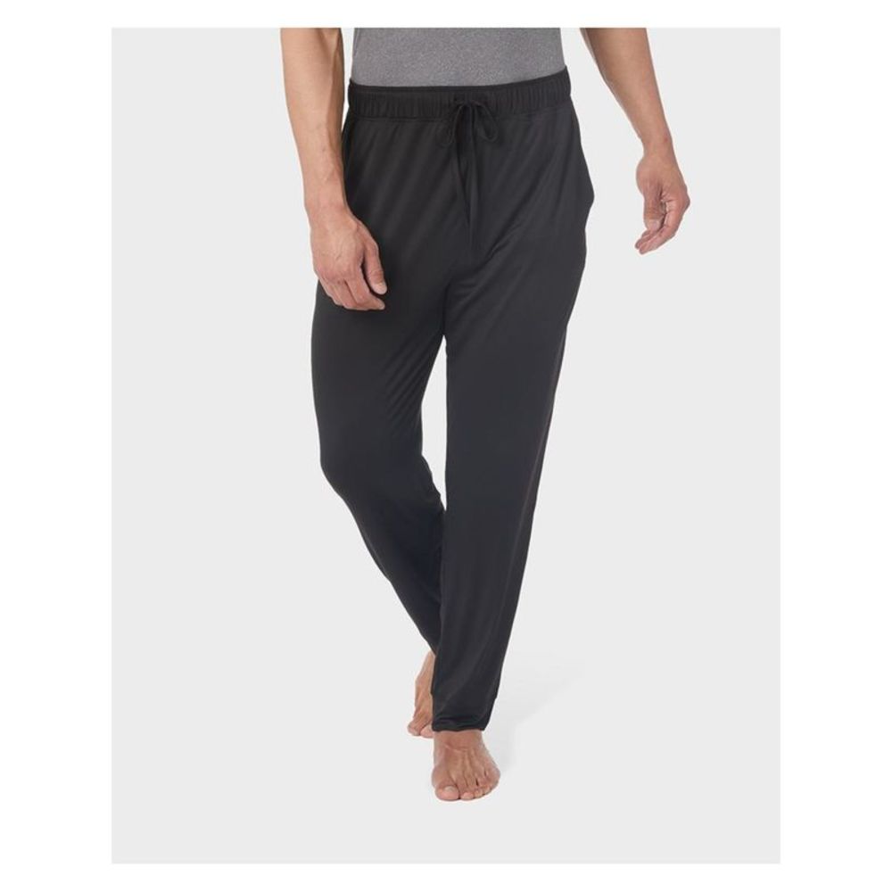 32 DEGREE COOL Mens Black Pocketed Solid Everyday Sleepwear Pants Size: L